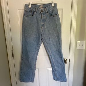 L.L. Bean high rise loose jeans